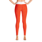 #554b7890 - Orange Maraschino Cherry Frost - ALTINO Yoga Pants