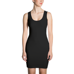 Black - #ad635900 - ALTINO Fitted Dress - Noir Collection - Stop Plastic Packaging - #PlasticCops - Apparel - Accessories - Clothing For Girls - Women Dresses