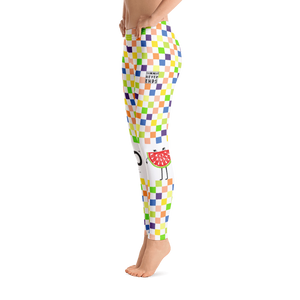 #33899eb0 - Fruit White - ALTINO Leggings - Summer Never Ends Collection