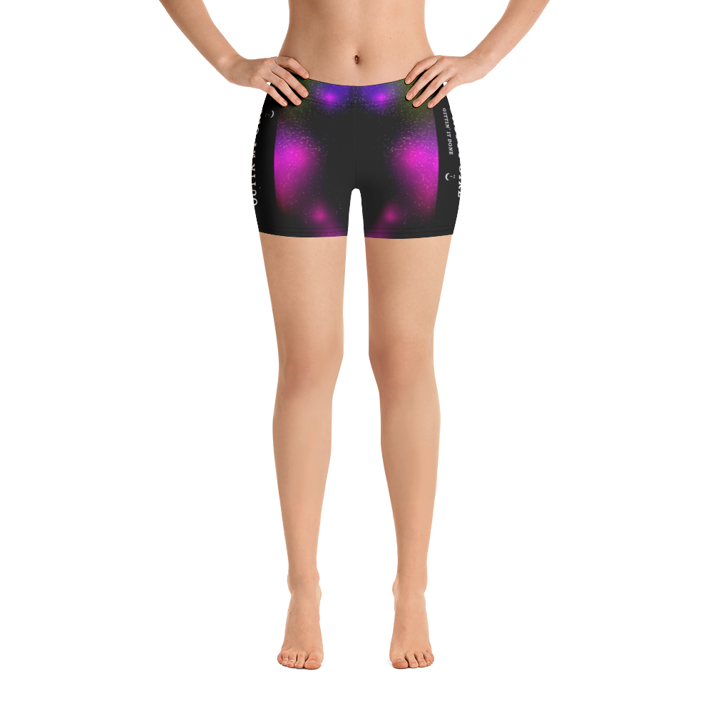 Black - #44eafaa0 - Gritty Girl Orb 796977 - ALTINO Sport Shorts - Gritty Girl Collection - Stop Plastic Packaging - #PlasticCops - Apparel - Accessories - Clothing For Girls - Women Pants
