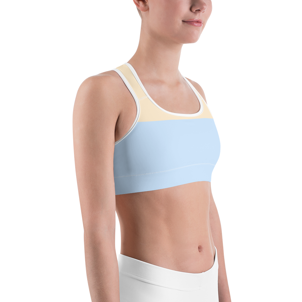 #36154190 - Vanilla Bean Peach Swirl - ALTINO Sports Bra - Gelato Collection