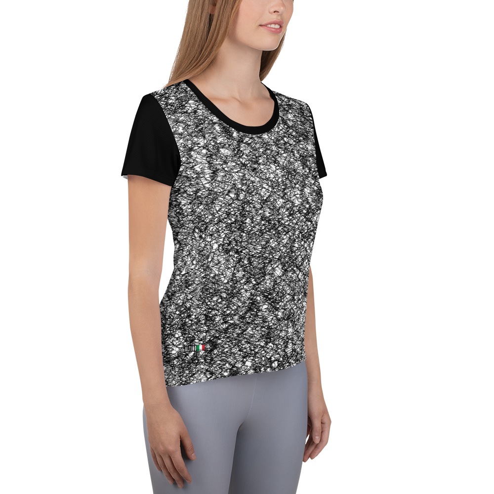 #4754ff80 - ALTINO Mesh Shirts - Blanc Collection