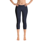 Vermilion - #fab9c680 - Tribal Sea Girl - ALTINO Capri - Earth Collection - Yoga - Stop Plastic Packaging - #PlasticCops - Apparel - Accessories - Clothing For Girls - Women Pants