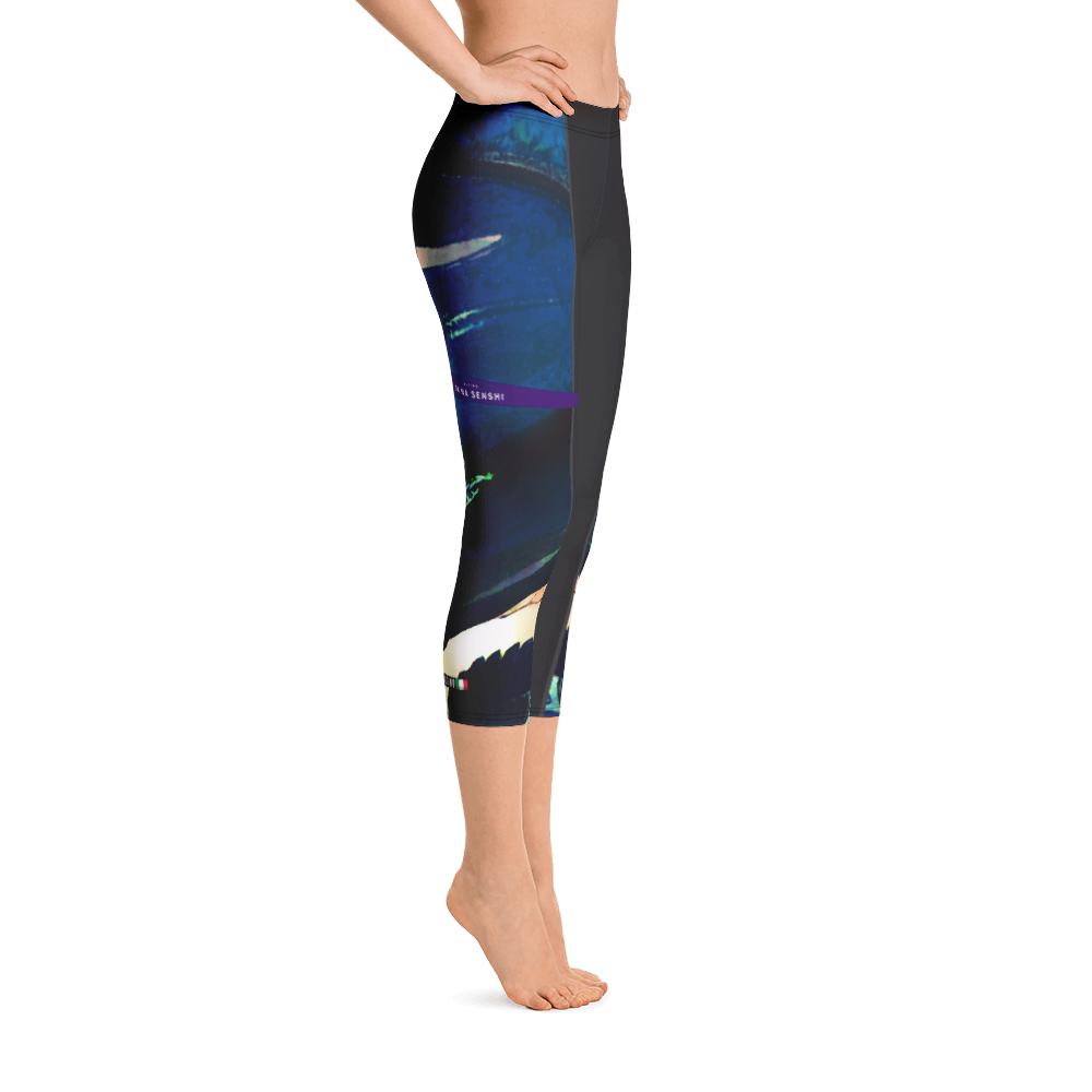 Black - #fede45a0 - ALTINO Senshi Capri - Senshi Girl Collection - Yoga - Stop Plastic Packaging - #PlasticCops - Apparel - Accessories - Clothing For Girls - Women Pants