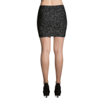 #6135c900 - ALTINO Mini Skirt - Noir Collection
