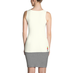 #950f1f20 - Black White - ALTINO Fitted Dress - Summer Never Ends Collection