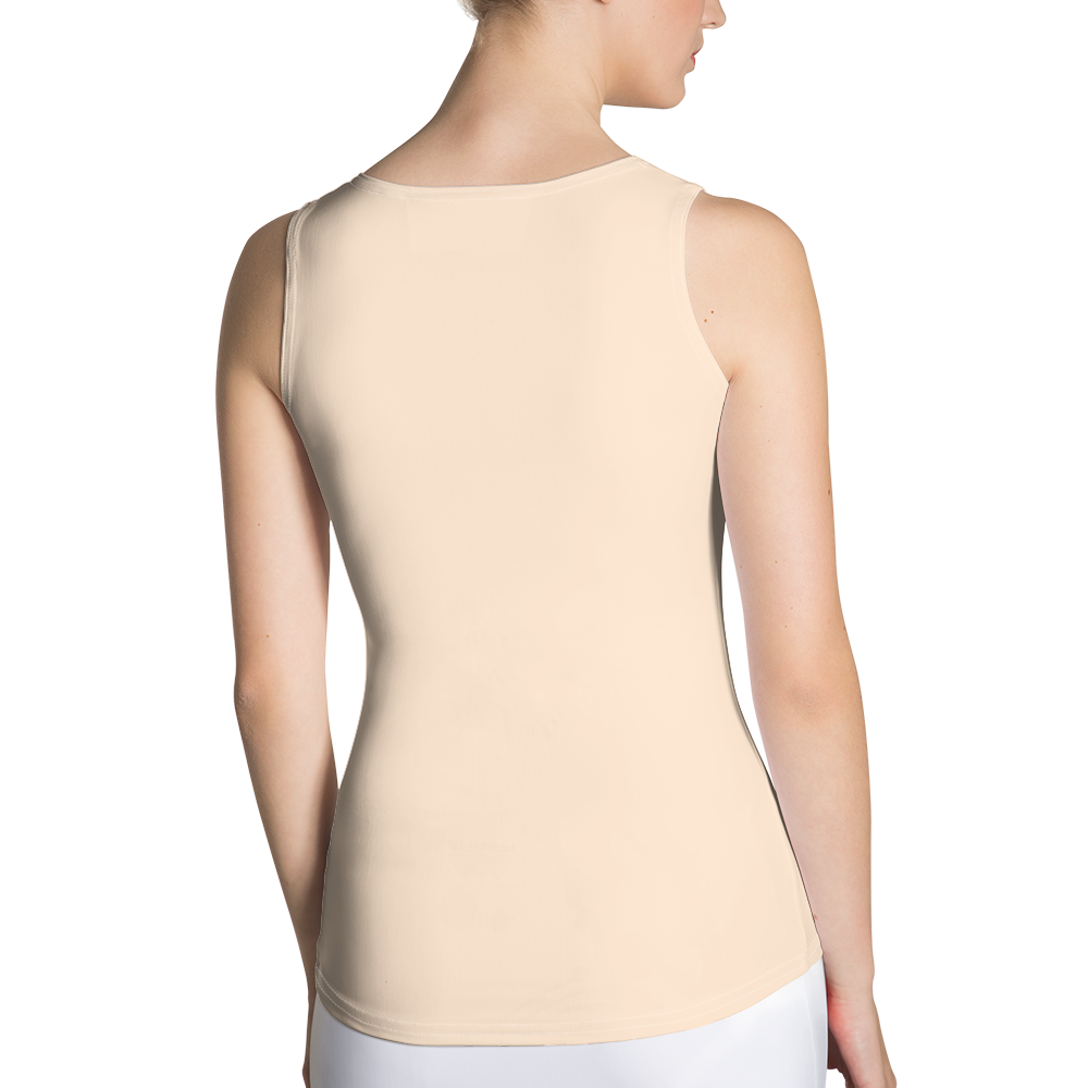 #6898c890 - Hazelnut Surprise - ALTINO Fitted Tank Top - Gelato Collection