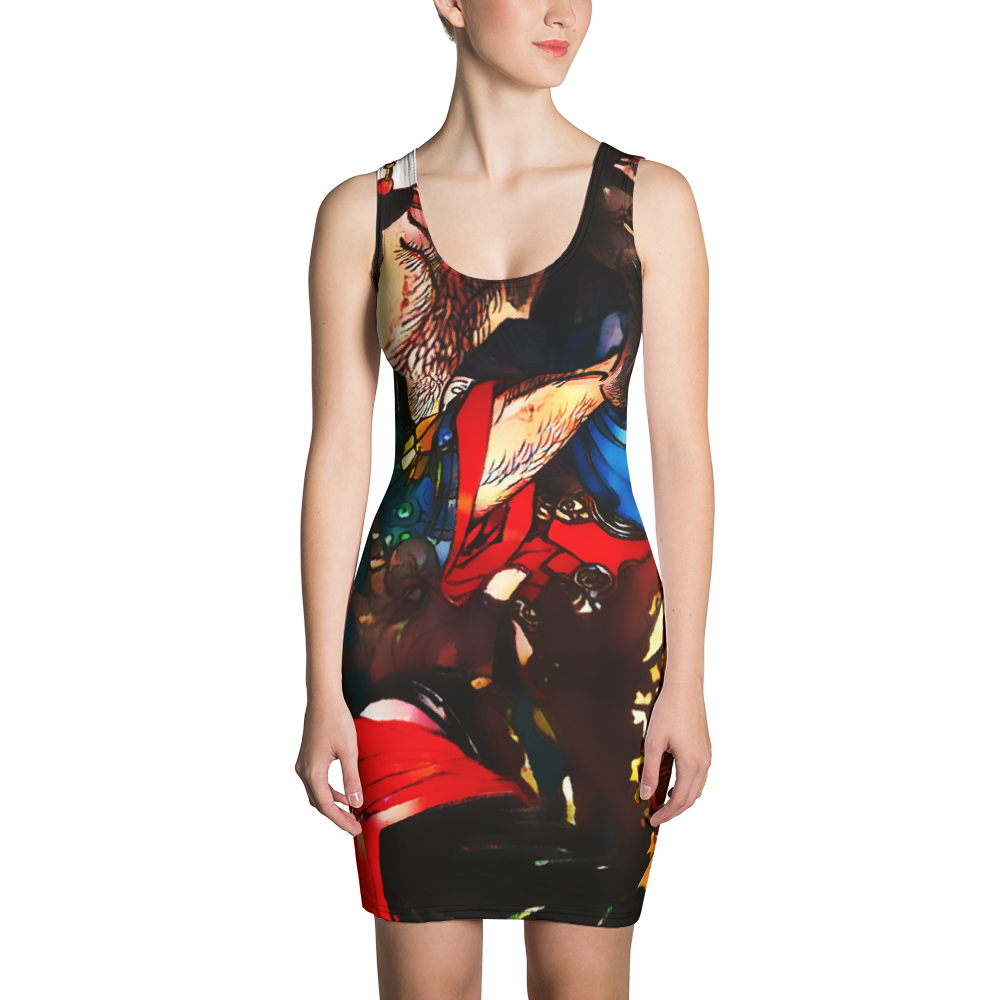 Black - #fd0e6c00 - ALTINO Senshi Fitted Dress - Senshi Girl Collection - Stop Plastic Packaging - #PlasticCops - Apparel - Accessories - Clothing For Girls - Women Dresses