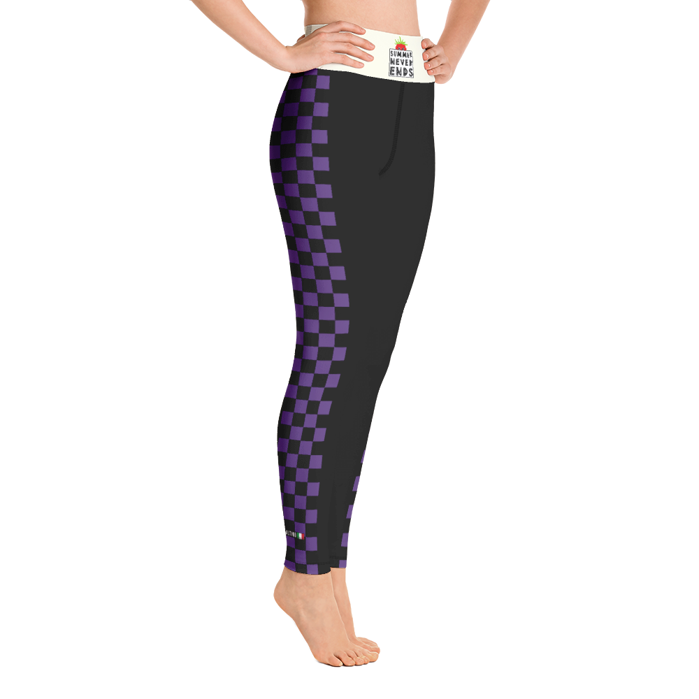 Violet - #a53d77a0 - Grape Black - ALTINO Yoga Pants - Summer Never Ends Collection - Stop Plastic Packaging - #PlasticCops - Apparel - Accessories - Clothing For Girls - Women