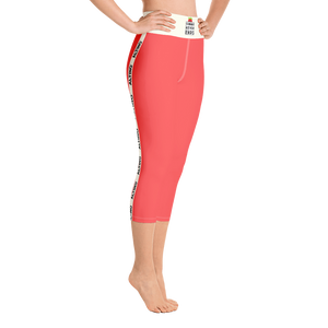 Red - #af2c1330 - Grapefruit - ALTINO Yoga Capri - Summer Never Ends Collection - Stop Plastic Packaging - #PlasticCops - Apparel - Accessories - Clothing For Girls - Women Pants