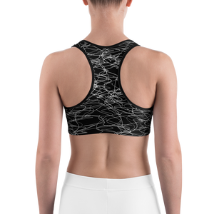 #b3b85580 - ALTINO Sports Bra - Noir Collection