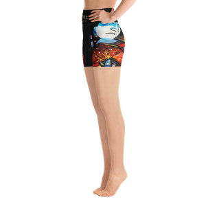 #d687a8a0 - ALTINO Senshi Yoga Shorts - Senshi Girl Collection