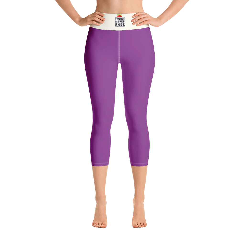 #2483df30 - Grape - ALTINO Yoga Capri - Summer Never Ends Collection