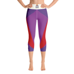 Violet - #6d7111d0 - Cherry Grape - ALTINO Yoga Capri - Team GIRL Player - Stop Plastic Packaging - #PlasticCops - Apparel - Accessories - Clothing For Girls - Women Pants