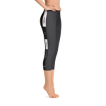 Black - #bd4657a0 - ALTINO Capri - Noir Collection - Yoga - Stop Plastic Packaging - #PlasticCops - Apparel - Accessories - Clothing For Girls - Women Pants