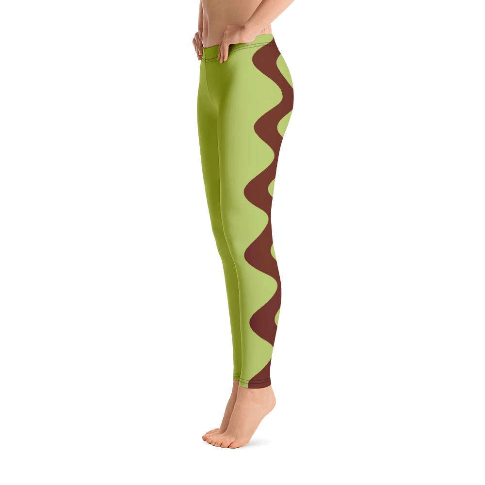 #35537880 - Deep Brownie Honeydew Helado - ALTINO Fashion Sports Leggings