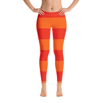 Red - #6b0ec290 - Orange Maraschino Cherry Frost - ALTINO Leggings - Fitness - Stop Plastic Packaging - #PlasticCops - Apparel - Accessories - Clothing For Girls - Women Pants