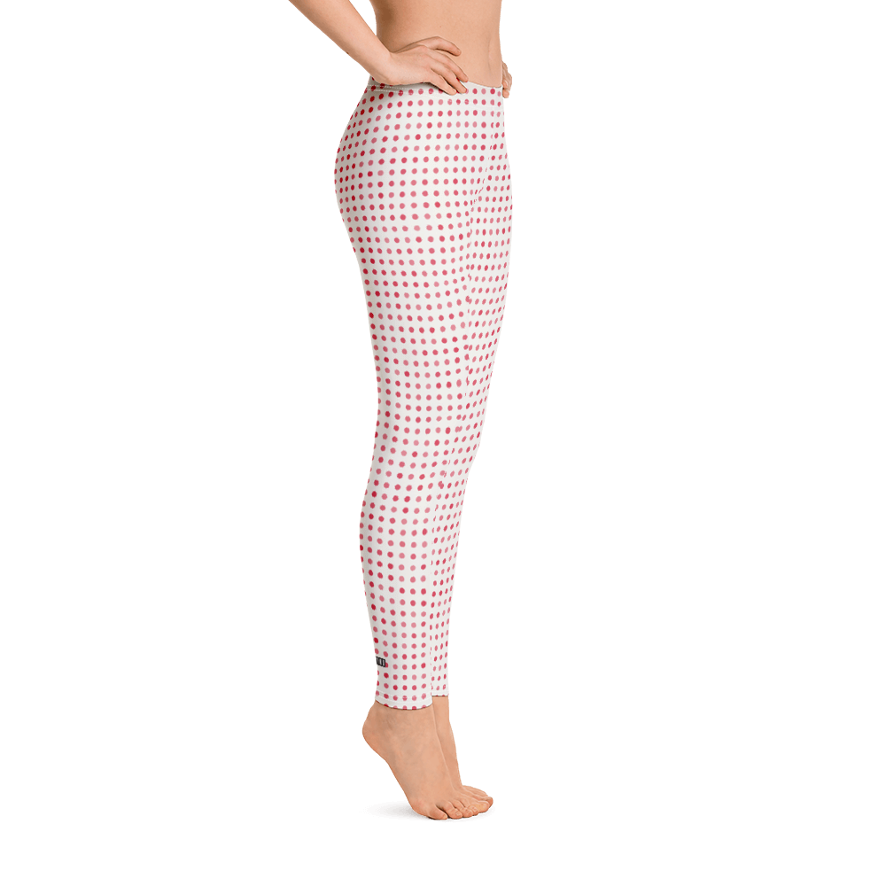 #bd5b5690 - Marshmallow Wild Cherry Stracciatella - ALTINO Fashion Sports Leggings