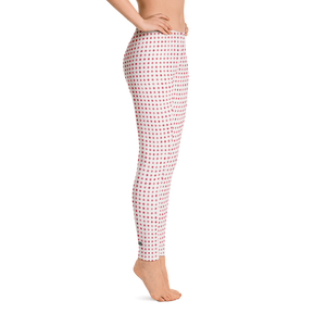 #bd5b5690 - Marshmallow Wild Cherry Stracciatella - ALTINO Fashion Sports Leggings