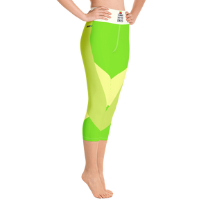 #a0a78f90 - Kiwi Lime Pear - ALTINO Yoga Capri - Summer Never Ends Collection