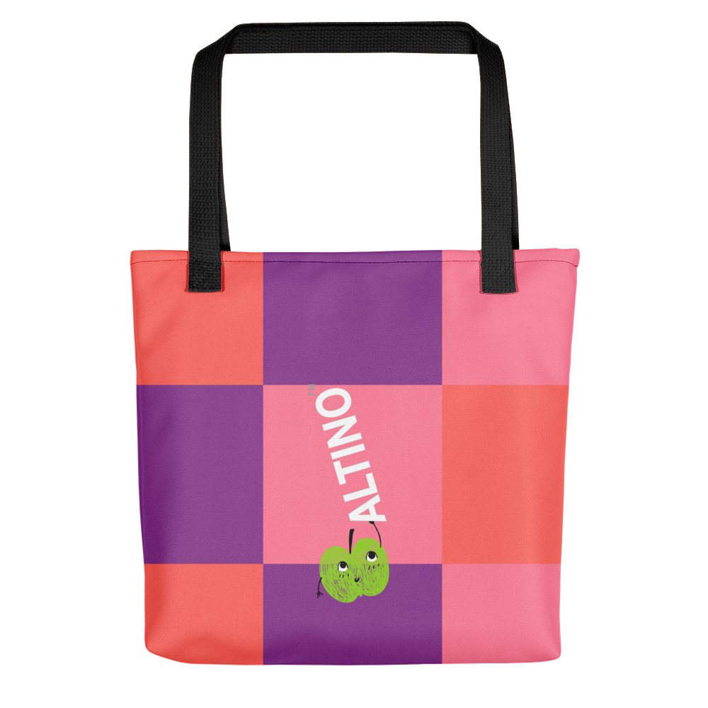 #a34e48a0 - Strawberry Grape Watermelon - ALTINO Tote Bag - Summer Never Ends Collection