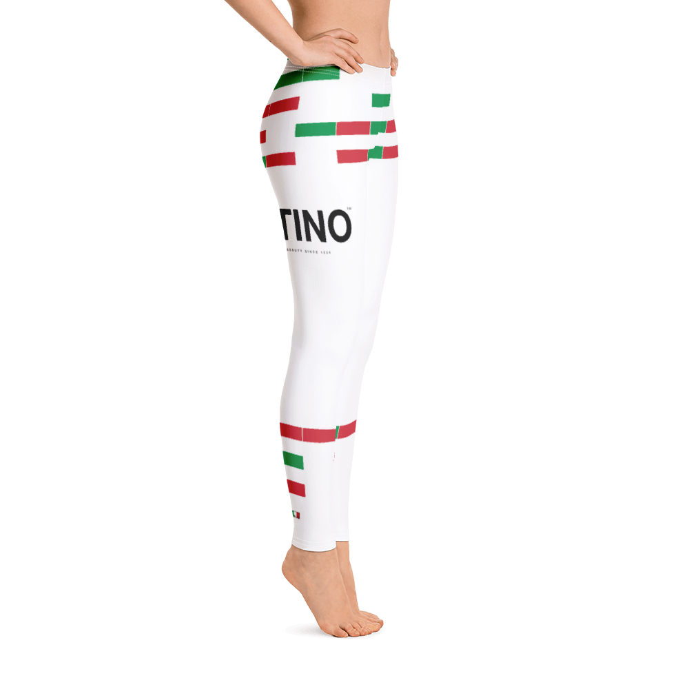 White - #54d4f5b0 - Viva Italia Art Commission Number 14 - ALTINO Leggings - Fitness - Stop Plastic Packaging - #PlasticCops - Apparel - Accessories - Clothing For Girls - Women Pants