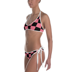 Black - #87e88010 - Black White Strawberry - ALTINO Reversible Bikini - Stop Plastic Packaging - #PlasticCops - Apparel - Accessories - Clothing For Girls - Women Swimwear