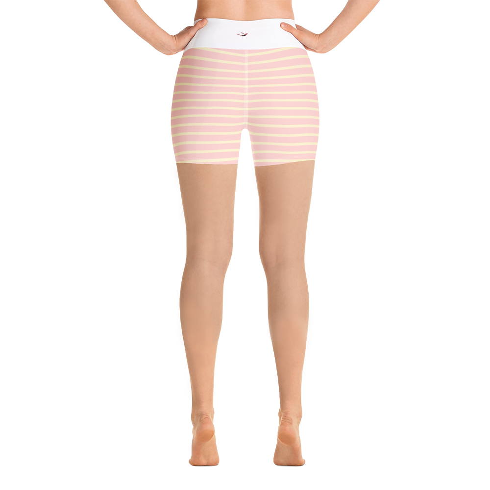 #2e2df890 - Roman Cherry Tangerine Swirl - ALTINO Yummy Yoga Shorts - Gelato Collection