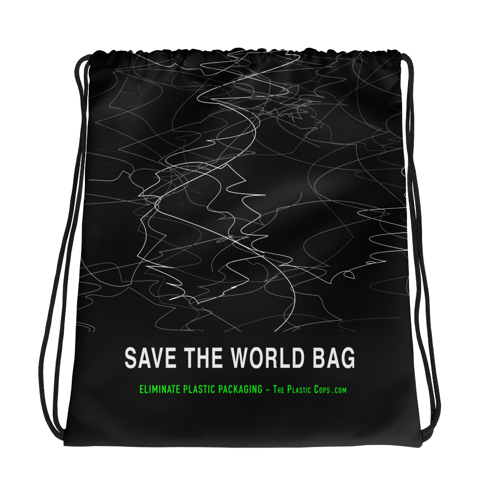 #4c5dcea0 - ALTINO Draw String Bag - Noir Collection