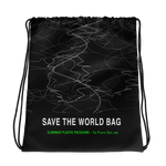 #4c5dcea0 - ALTINO Draw String Bag - Noir Collection