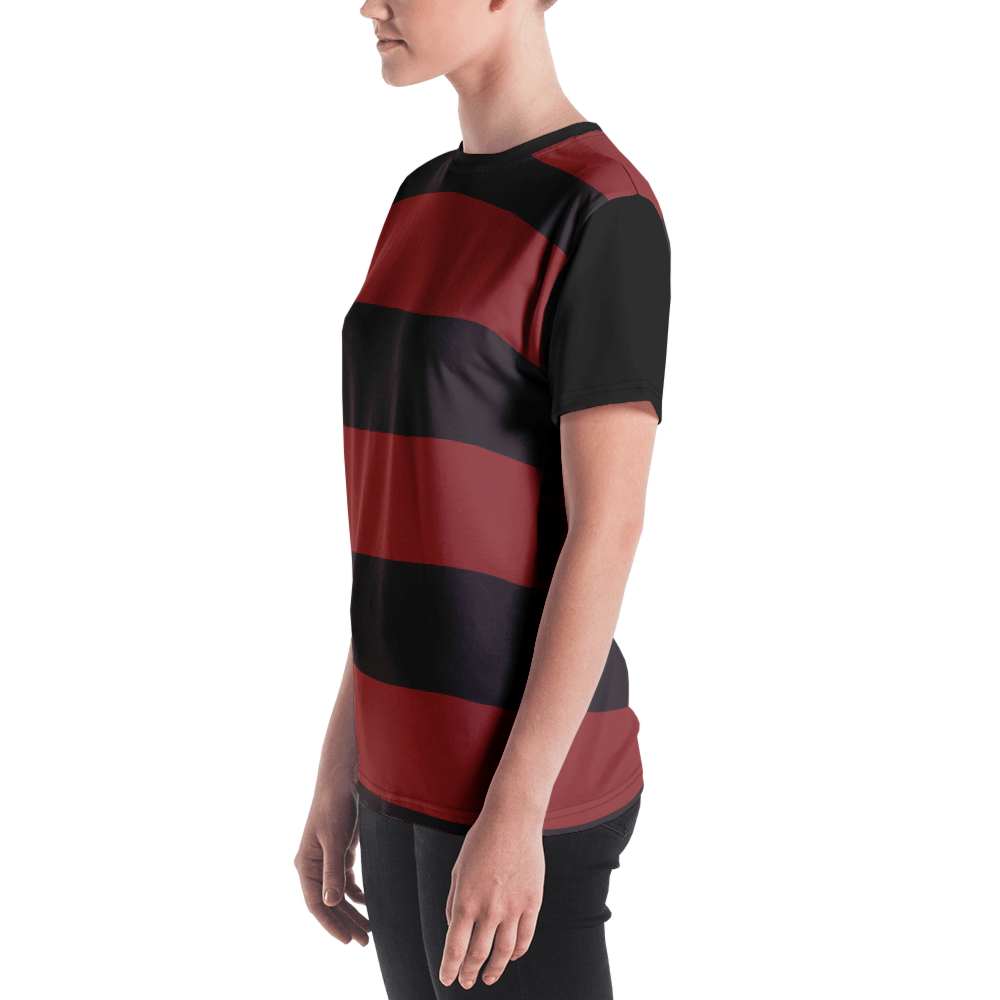 #2c728800 - Plum Cherry Black Chocolate Sorbet - ALTINO Crew Neck T - Shirt