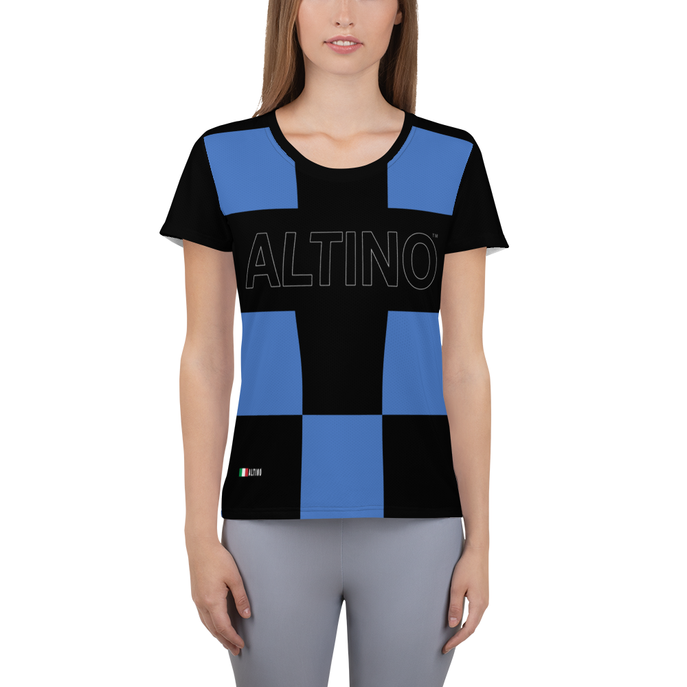 #f87058a0 - Blueberry Black - ALTINO Mesh Shirts - Summer Never Ends Collection