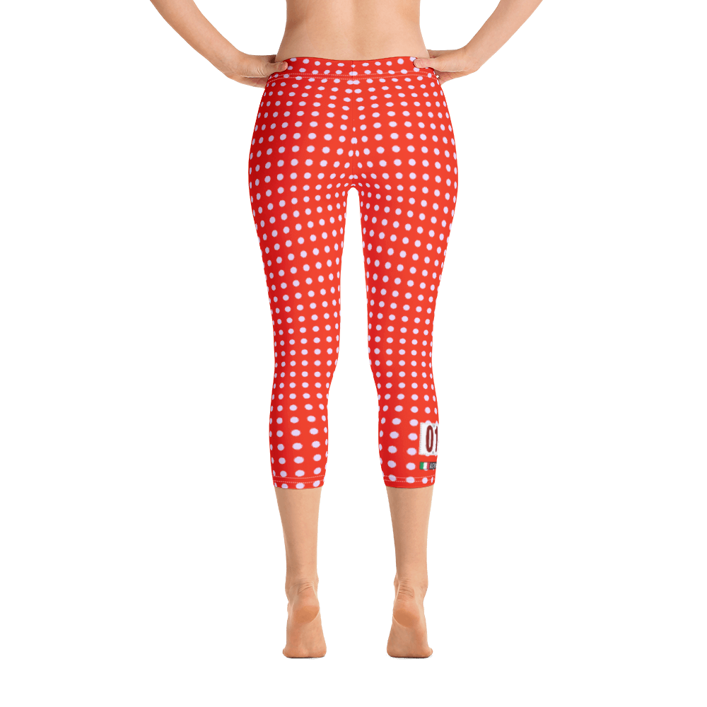 #0ceb58d0 - Watermelon Mulberry Swirl - ALTINO Sport Capri Leggings - Team GIRL Player