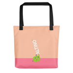 #1db3cda0 - Peach Cantaloupe Strawberry - ALTINO Tote Bag - Summer Never Ends Collection