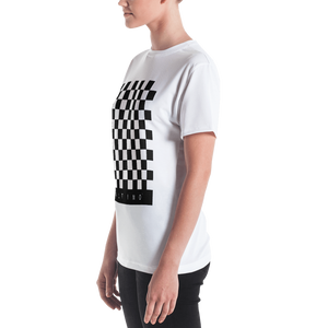 #846c8320 - Black White - ALTINO Crew Neck T - Shirt - Summer Never Ends Collection