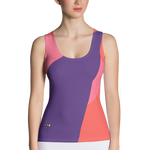 Red - #71b089b0 - Grape Strawberry Watermelon - ALTINO Fitted Tank Top - Stop Plastic Packaging - #PlasticCops - Apparel - Accessories - Clothing For Girls - Women Tops