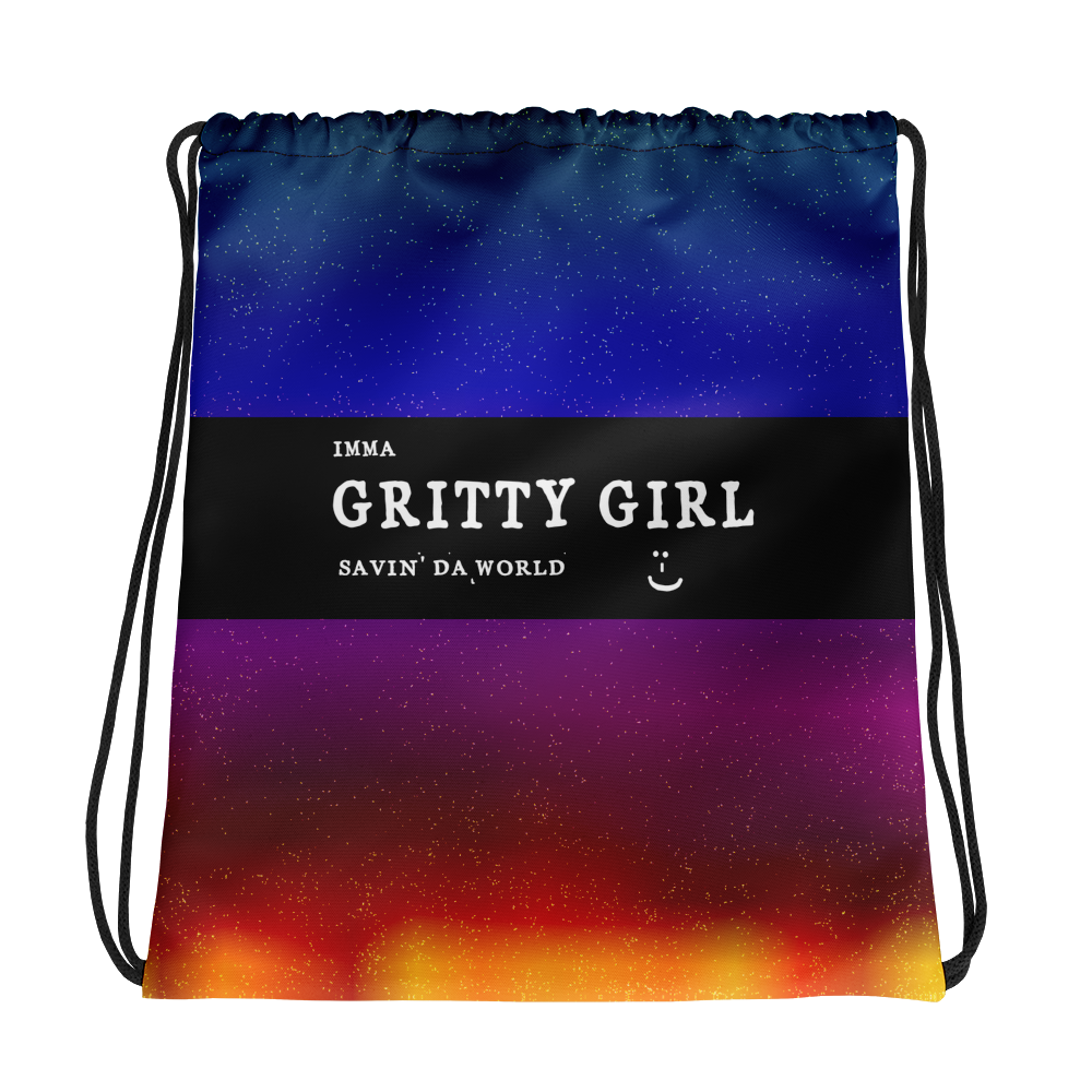 #eab5f7a0 - Gritty Girl Orb 227427 - ALTINO Draw String Bag - Gritty Girl Collection