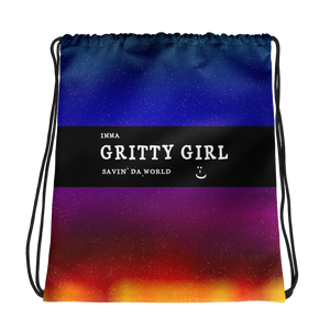 #eab5f7a0 - Gritty Girl Orb 227427 - ALTINO Draw String Bag - Gritty Girl Collection