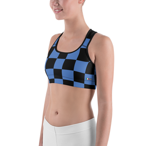 #9c5704a0 - Blueberry Black - ALTINO Sports Bra - Summer Never Ends Collection