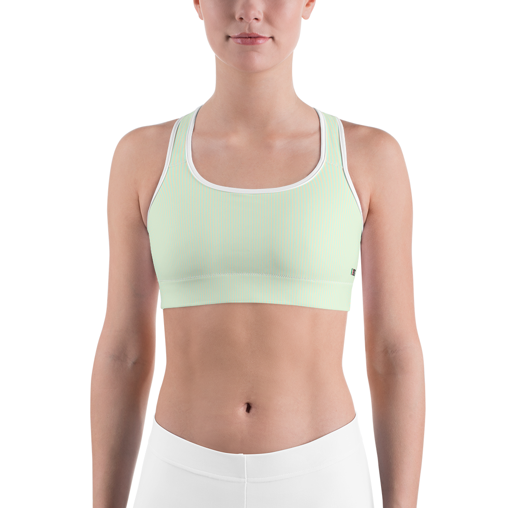 Orange - #2d278490 - Eggnog Mint Chocolate Chip Swirl - ALTINO Sports Bra - Gelato Collection - Stop Plastic Packaging - #PlasticCops - Apparel - Accessories - Clothing For Girls -