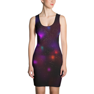Black - #0e363b00 - Gritty Girl Orb 892076 - ALTINO Fitted Dress - Gritty Girl Collection - Stop Plastic Packaging - #PlasticCops - Apparel - Accessories - Clothing For Girls - Women Dresses
