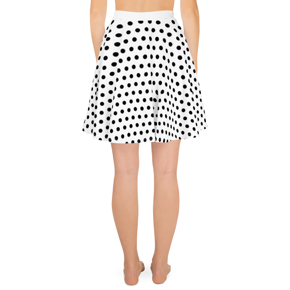 #f873bb80 - ALTINO Skater Skirt - Blanc Collection