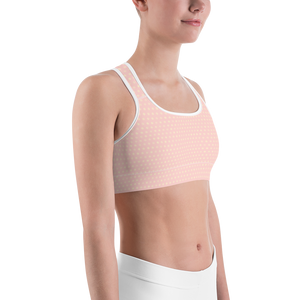 #70dbc390 - Roman Cherry Eggnog Swirl - ALTINO Sports Bra - Gelato Collection