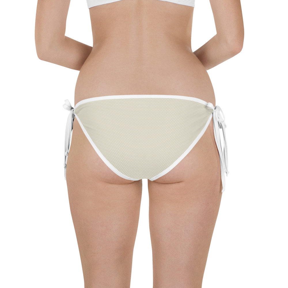 #87f20100 - White Chocolate And Lemon - ALTINO Reversible Bikini Swim Bottom