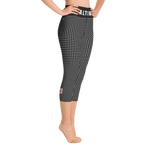 Black - #7a4152c0 - ALTINO Yoga Capri - Team GIRL Player - Noir Collection - Stop Plastic Packaging - #PlasticCops - Apparel - Accessories - Clothing For Girls - Women Pants