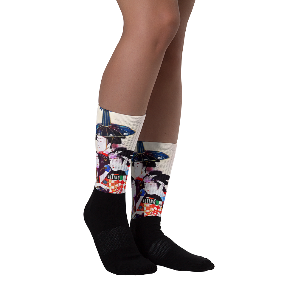 #a976a380 - ALTINO Senshi Designer Socks - Senshi Girl Collection