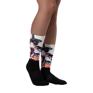 #a976a380 - ALTINO Senshi Designer Socks - Senshi Girl Collection