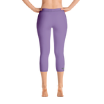 #5311d580 - Mulberry Blackberry Stracciatella - ALTINO Sport Capri Leggings