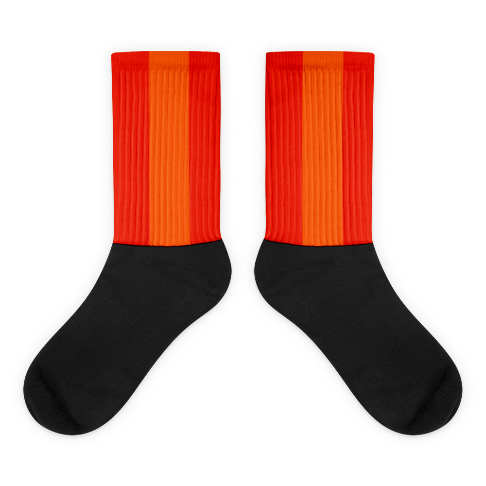 #558e6090 - Orange Maraschino Cherry Frost - ALTINO Designer Socks