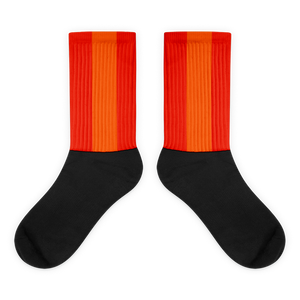 #558e6090 - Orange Maraschino Cherry Frost - ALTINO Designer Socks